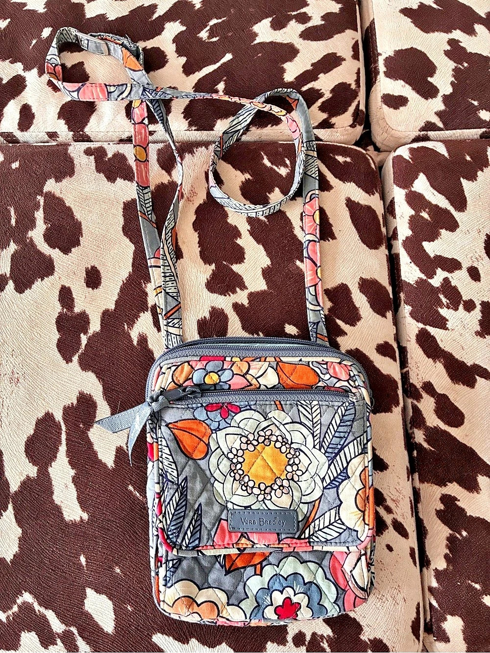 Vera Bradley Mini Hipster Crossbody Floral Bag in Multicolor